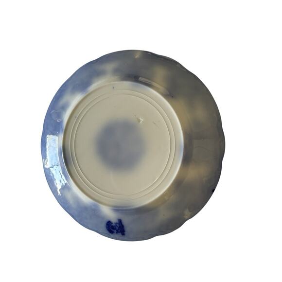 Set 3 Flow Blue New Wharf Pottery England Waldorf Dinner Plates 1 X 9" & 2 X 10” - Picture 5 of 15